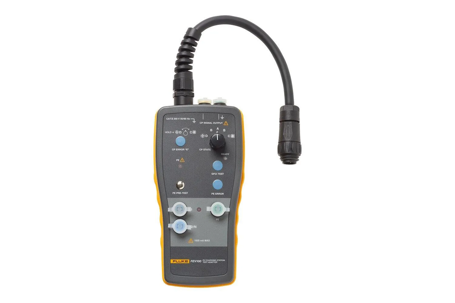 Fluke FEV100 Electric Vehicle Charging Station EVSE Test Adapter
