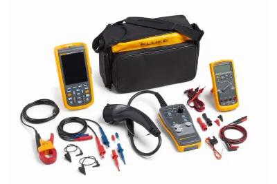 Fluke eMobility Tools Kit with FEV100 Test Adapter, 125B ScopeMeter®, 87V Multimeter and Test Leads