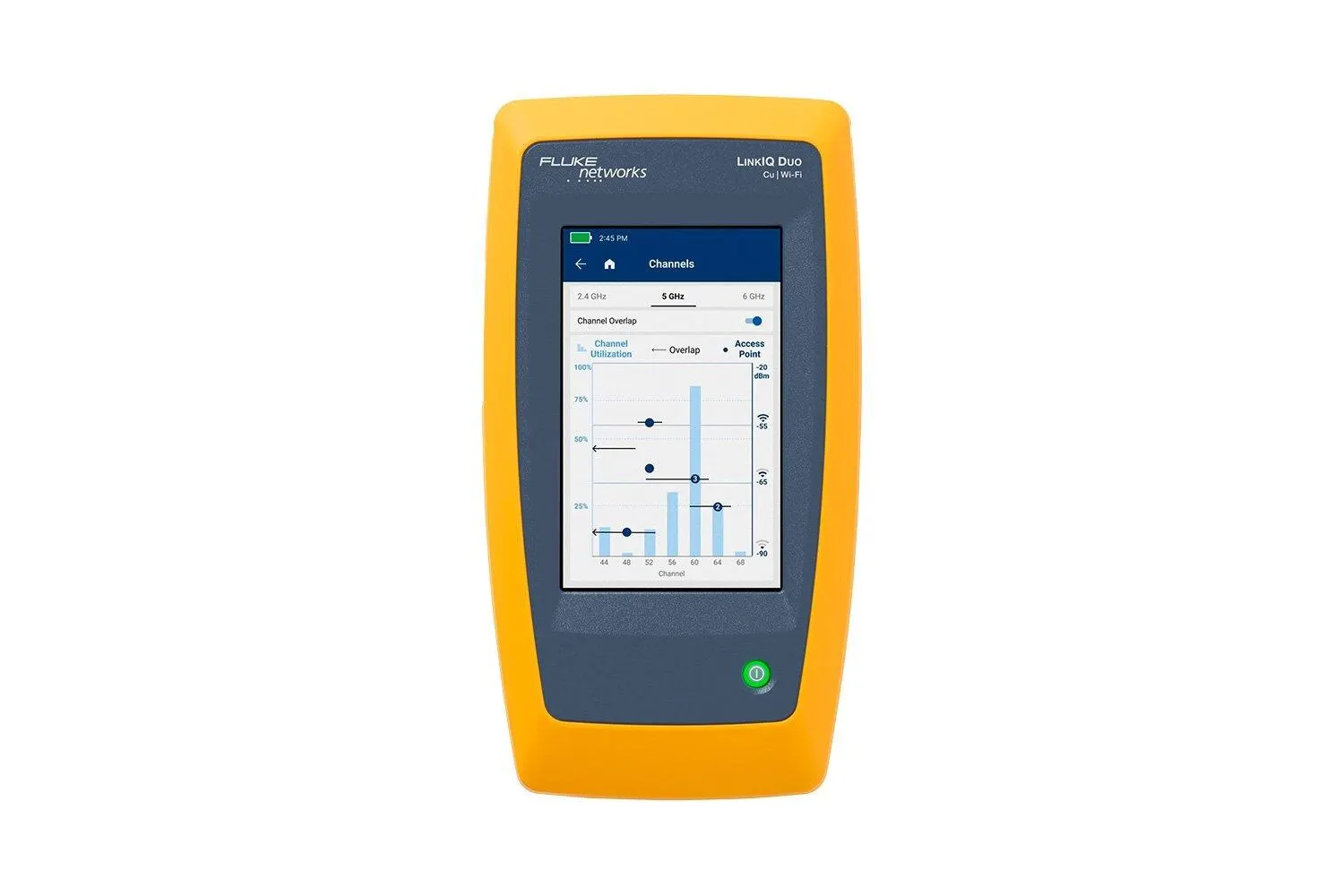 Fluke Networks LinkIQ™ Duo Cable+Network+Wi-Fi Tester