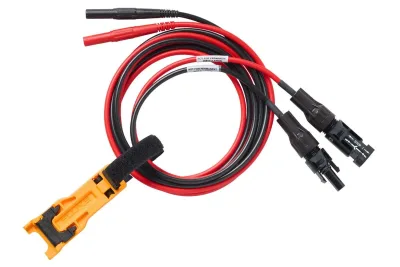 Fluke 393 FC Solar Clamp Meter and TLPV1 MC4 Test Leads