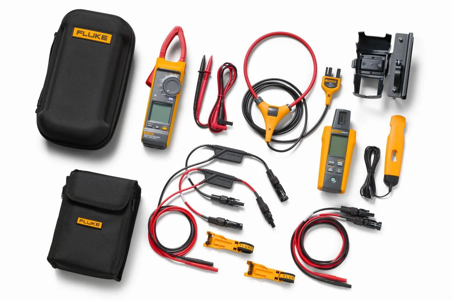 Fluke 393 with Solar Irradiance Meter and TLPV Test Leads