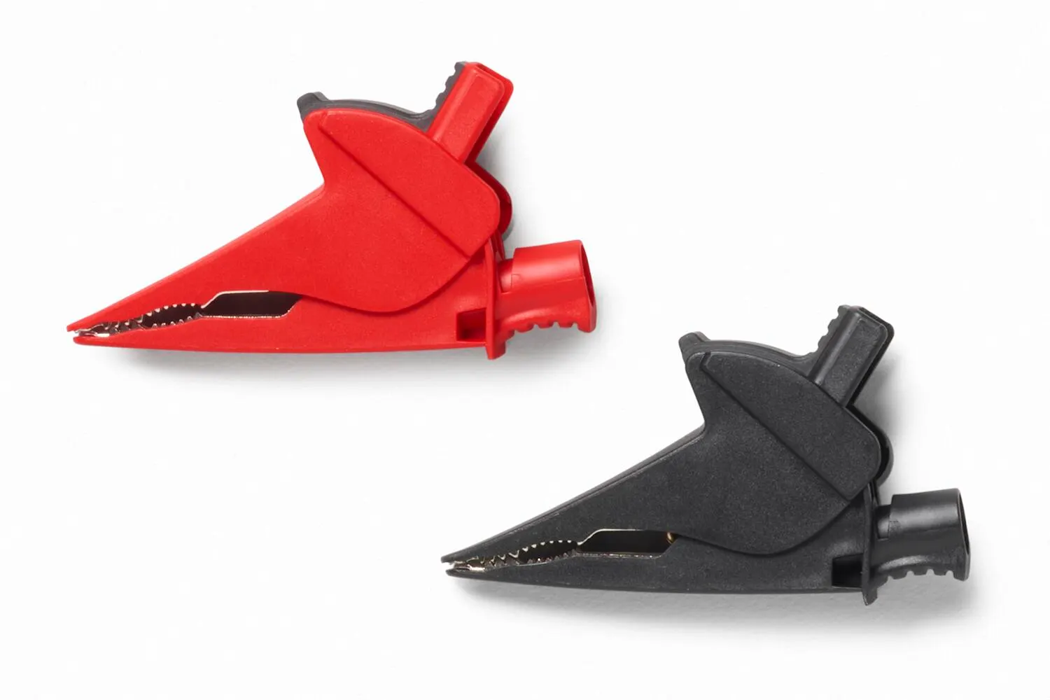 Fluke AC385 / AC385-RGB SureGrip™ Alligator Clip Sets, CAT III 1500 V / CAT IV 1000 V, 30A