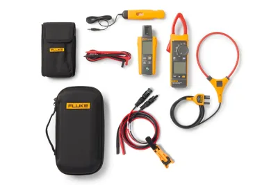 Solar Tools Kit with 393 FC Clamp Meter, Irradiance Meter and TLPV1 Test Leads