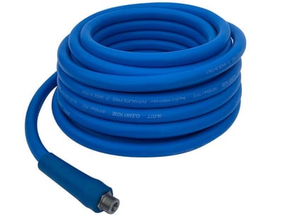 Flushing hose food PVC nipple/nipple - 1/2", 12mm, 1/2", 40M, 80bar