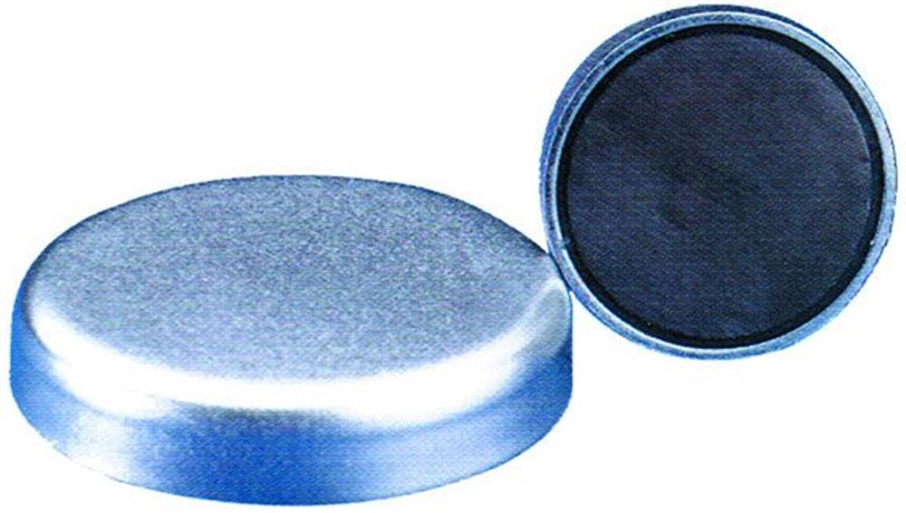 Format 3976 Pot Magnet flat - 1.8kg, 4.5mm, 16mm, Ferrit, Galvanised