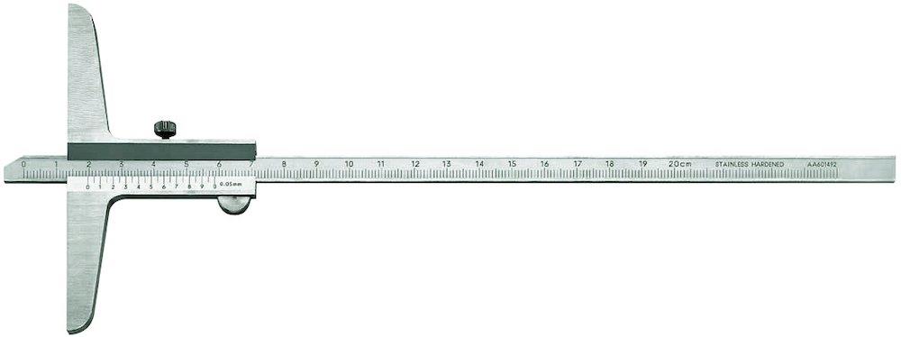 Format 4076 Depth Gauge - 0-200, 0,05mm