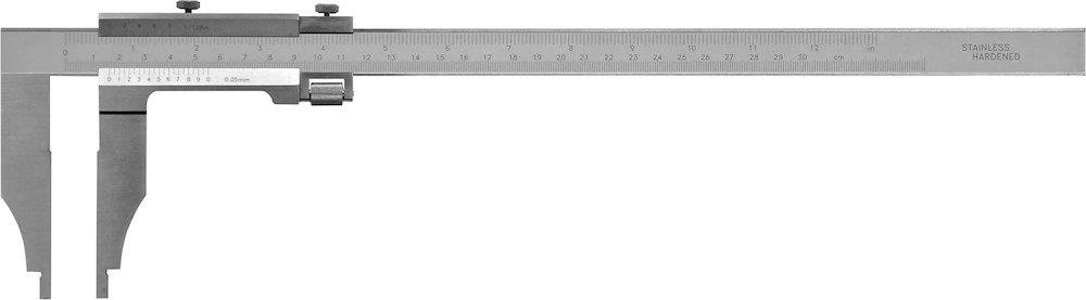 Format 4198 Caliper with fine adjustment - 0-500mm, 150mm, 0,05 mm