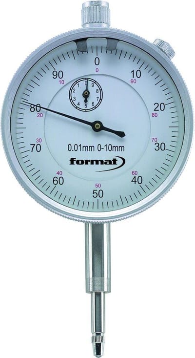 Format 4200 Dial Indicator 878 - 0-10, 0,01 mm