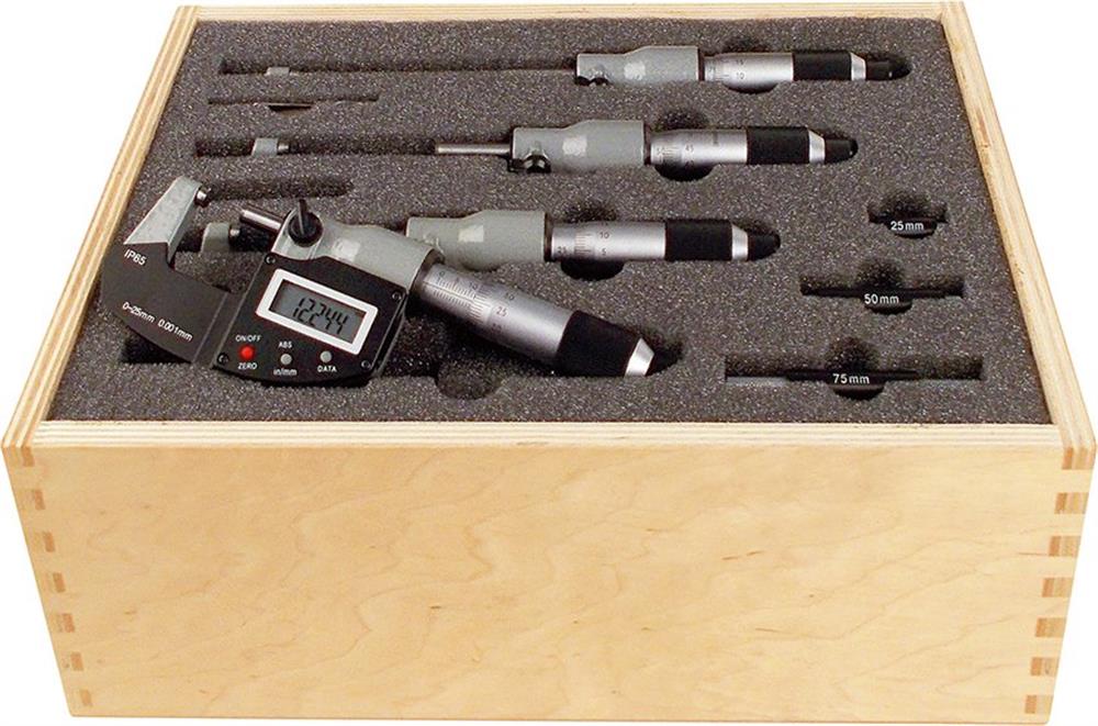 Format 4282 Digital Micrometer Screw Set DIN 863-1