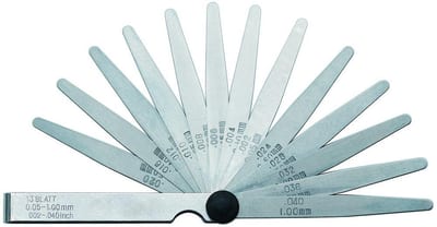Format 4483 Feeler Gauge Set 20 pieces steel - 0.05mm, 1mm, 100mm
