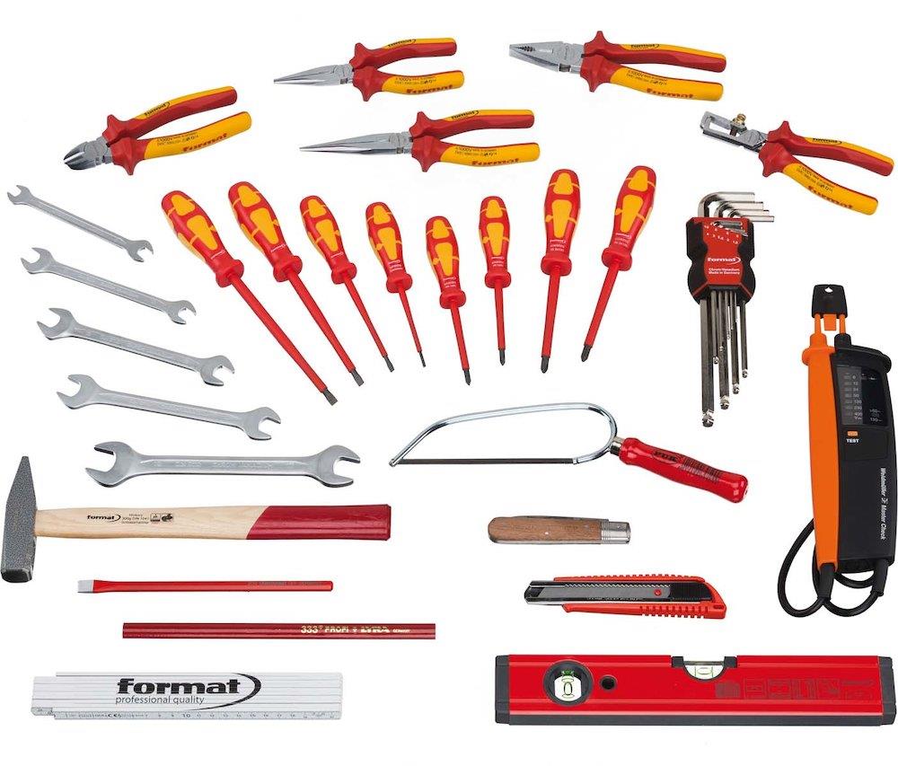Format 6165 Tool Set 37 pcs. Electrician