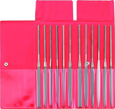Format 6647 Needle File Set H2 - 160mm, 12PCS
