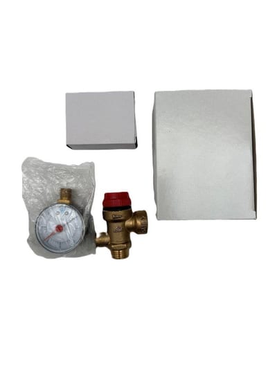 Fortes Energy Homeheat Safety valve with manometer