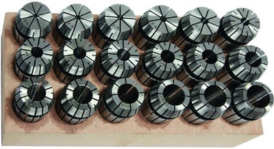 Fortis 3144 Collet Set 6499B - ER16, 1-10mm