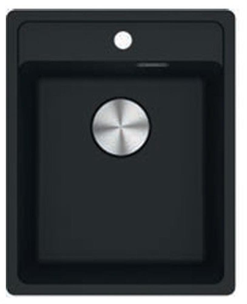 Franke MRG Kitchen Sink with backplate fragranite - Square, 400mm, 200mm, 370mm