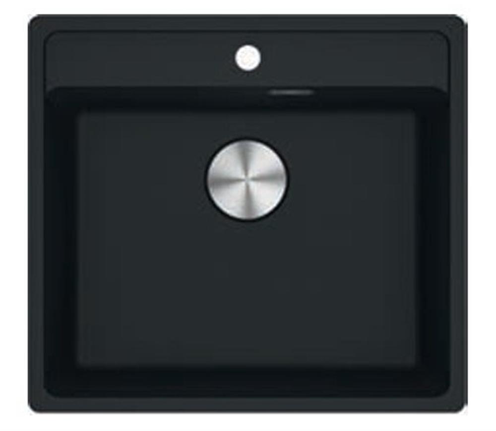 Franke MRG Kitchen Sink with backplate fragranite - Square, 400mm, 200mm, 520mm