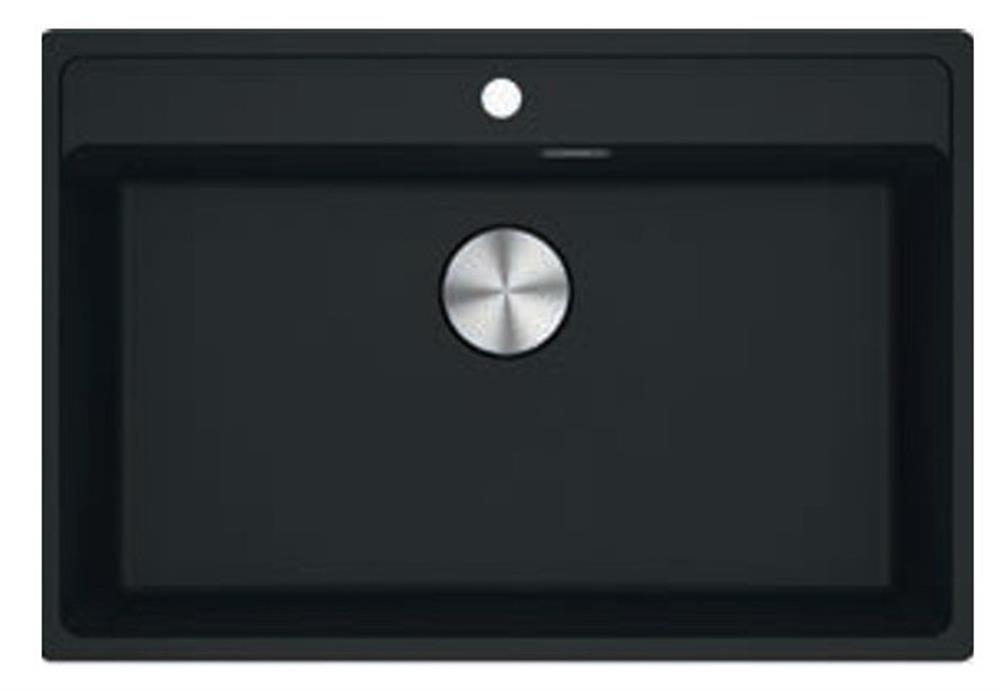 Franke MRG Kitchen Sink with backplate fragranite - Square, 400mm, 200mm, 721mm