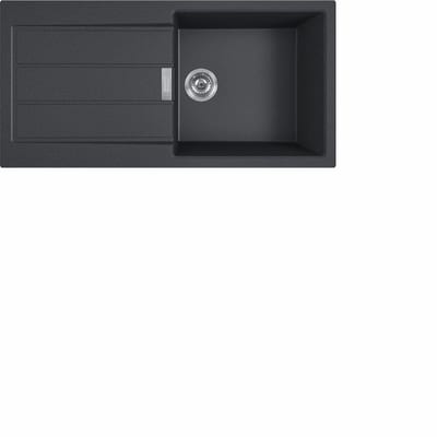 Franke S2D Kitchen Sink tectonite - Square, 432mm, 200mm, 450mm