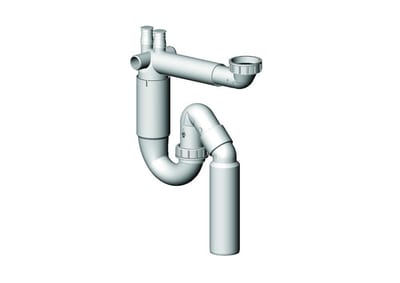 Franke Kitchen Sink S-Trap - 50 mm, Light Grey Plastic