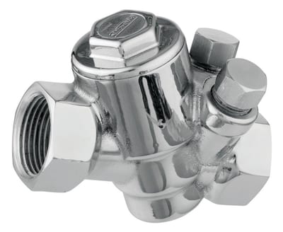 Frese ALPHA Sanitary Balancing Valve with plug - 20, coupling/coupling, 3/4"
