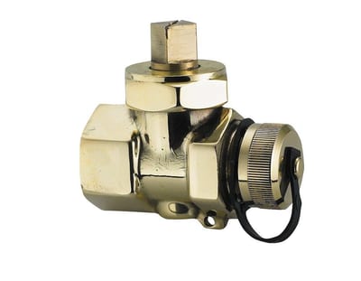 Frese CirCon Bottom Valve with screw seal, ending sleeve and strip - coupling/nipple, 1/2", 15