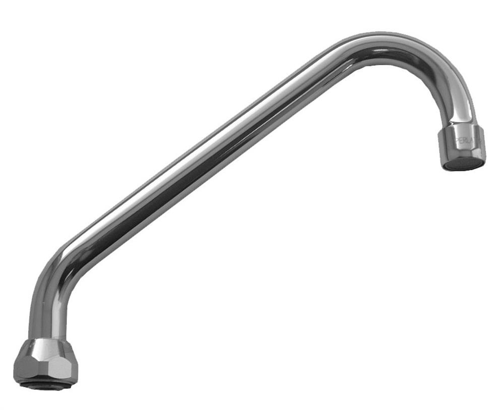 Frese Swivel Spout Universal - 300mm, J-Spout, Swivelling, Chrome-plated