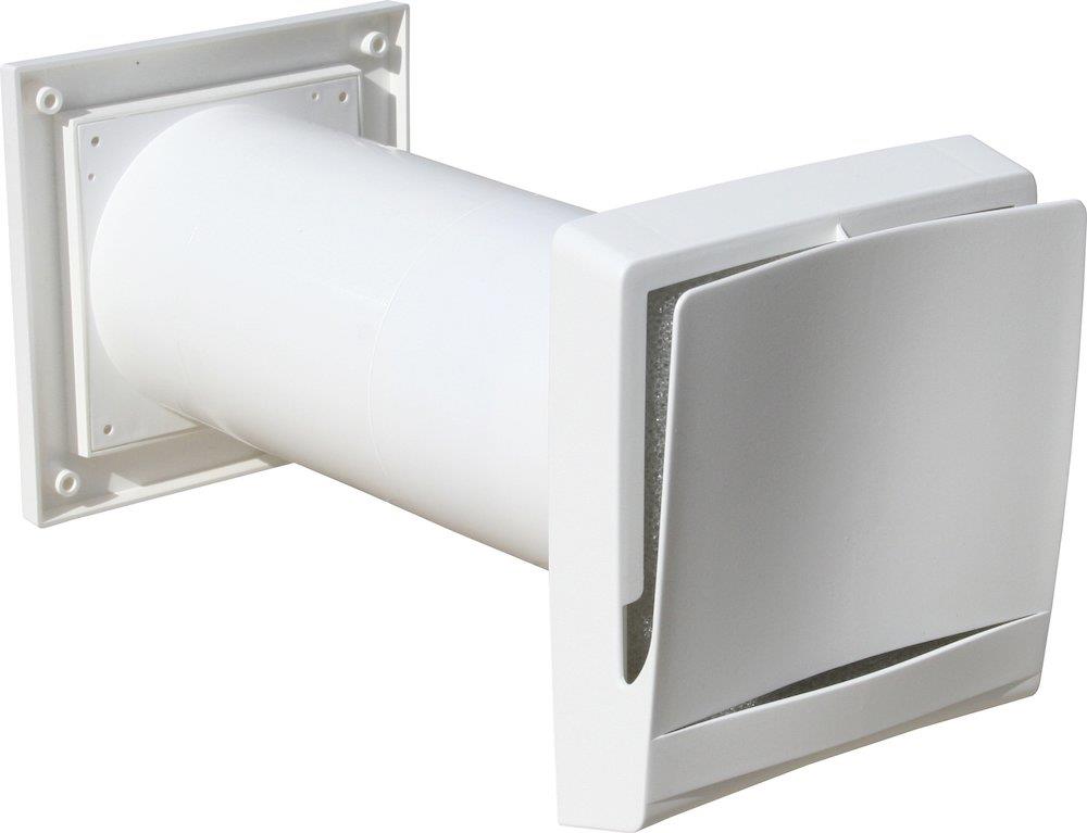 Fresh TLF98F Fresh Air Valve Complete - 105mm, white