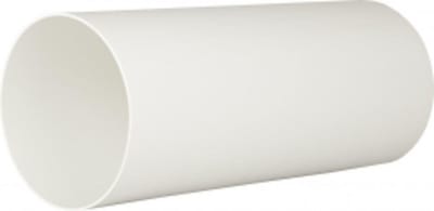 Fresh Ventilation Duct round white - 100mm, 100mm