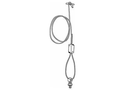 FRICO PA34WS20 Wire Suspension - 250mm, 5mm