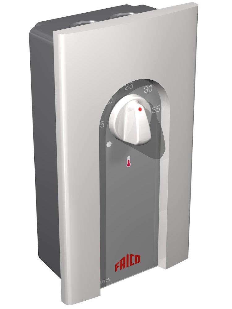 FRICO RTI2V Room Thermostat 2-Step - 87mm, 155mm, 43mm