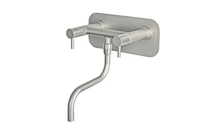 Frostline EQI Outdoor Kitchen Faucet - 150mm, 350mm, 105mm, 1/2 ", 23L/min, Stainless steel
