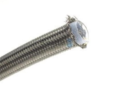 FX PTFE Hose 1 layer braided stainless - 5/8", 16mm, 260°C, 50bar