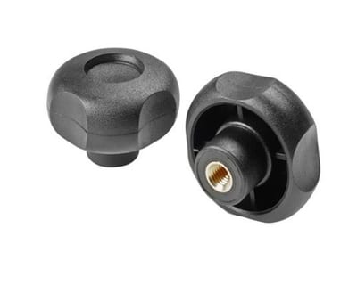 G730 4-Finger Knob PA6 - 5mm, 20mm