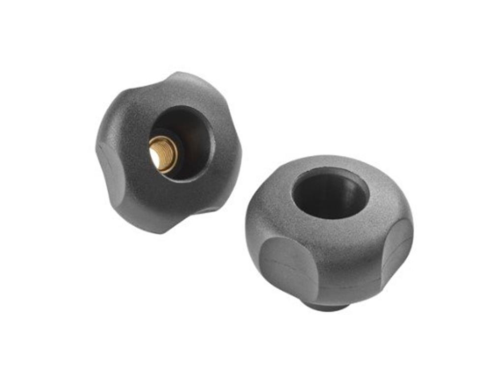 G731 4-Finger Knob PA6 - 12mm, 50mm