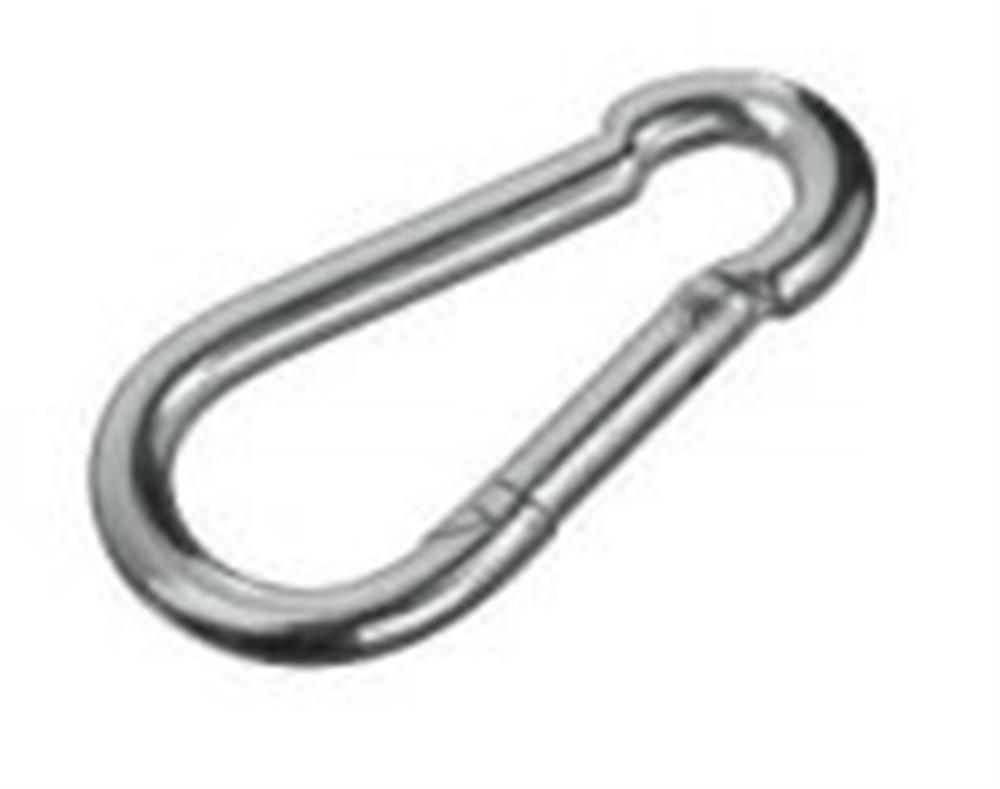 galvanized Carabiner hook - 13mm, 160mm