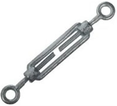 Galvanized Guy Wire Tensioner with Eyes 20 mm