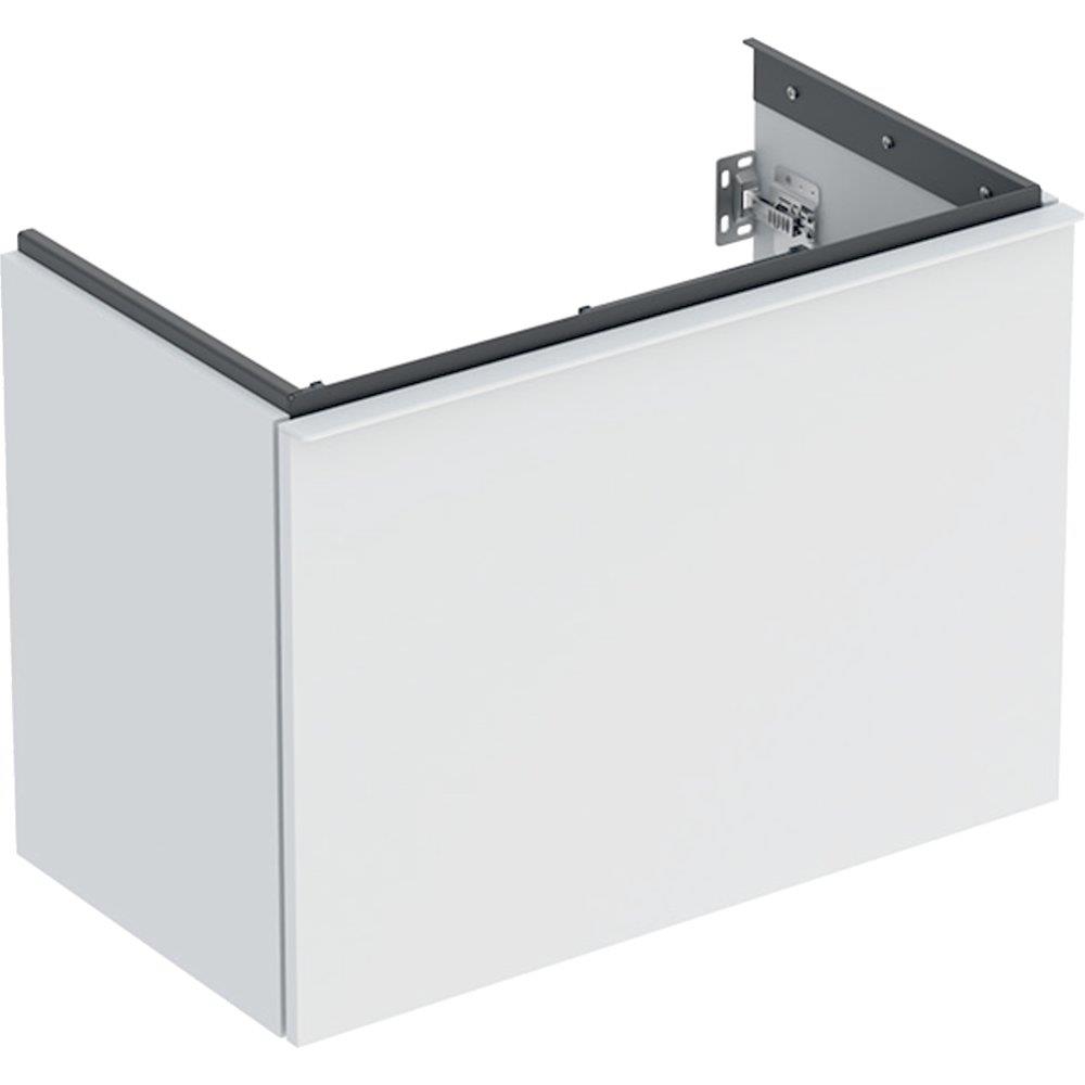 Geberit Acanto Base cabinet - 535mm, Matt-lacquered, 740mm, 415mm, white, 1 drawer + 1 internal drawer, Yes