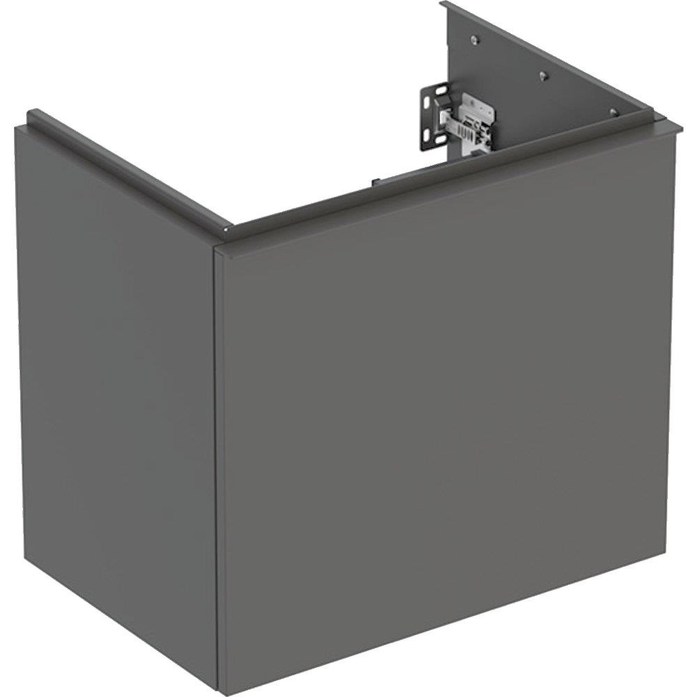 Geberit Acanto Base cabinet lava - 535mm, Matt-lacquered, 592mm, 415mm, grey, 1 drawer + 1 internal drawer, Yes 10413250