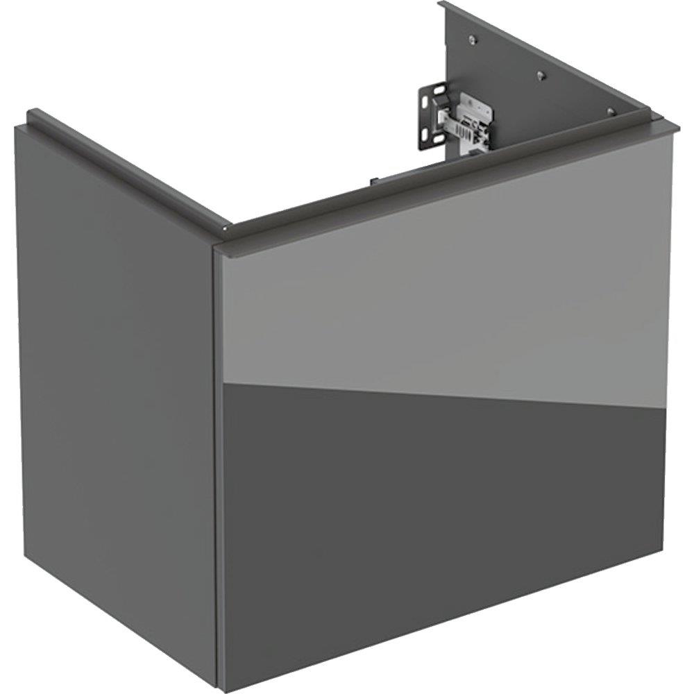 Geberit Acanto Base cabinet lava - 535mm, Matt-lacquered, 592mm, 415mm, grey, 1 drawer + 1 internal drawer, Yes 10413251