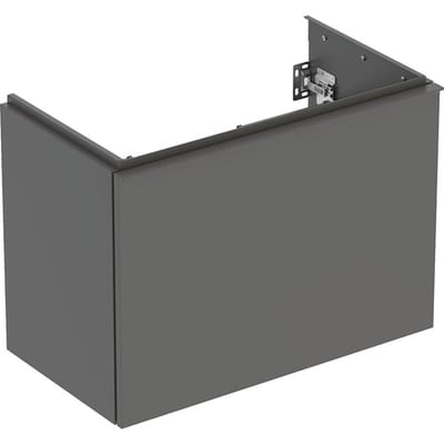 Geberit Acanto Base cabinet lava - 535mm, Matt-lacquered, 740mm, 415mm, grey, 1 drawer + 1 internal drawer, Yes 10413257