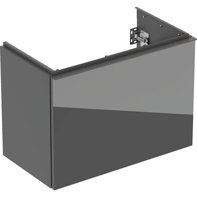 Geberit Acanto Base cabinet lava - 535mm, Matt-lacquered, 740mm, 415mm, grey, 1 drawer + 1 internal drawer, Yes 10413256