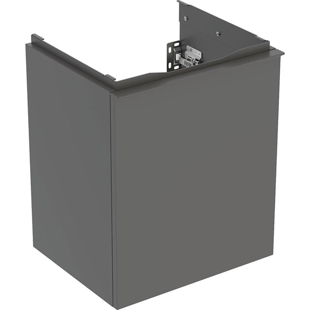 Geberit Acanto Base cabinet Lava - 539mm, Matt-lacquered, 446mm, 379mm, grey, 1 drawer, Yes