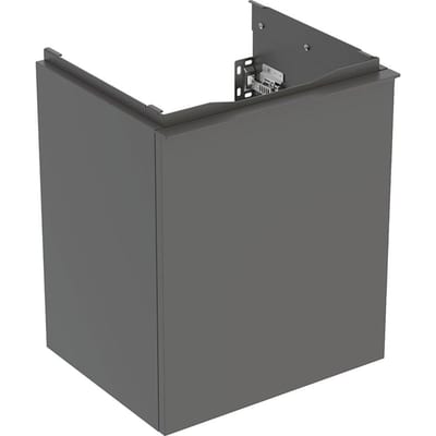 Geberit Acanto Base cabinet Lava - 539mm, Matt-lacquered, 446mm, 379mm, grey, 1 drawer, Yes
