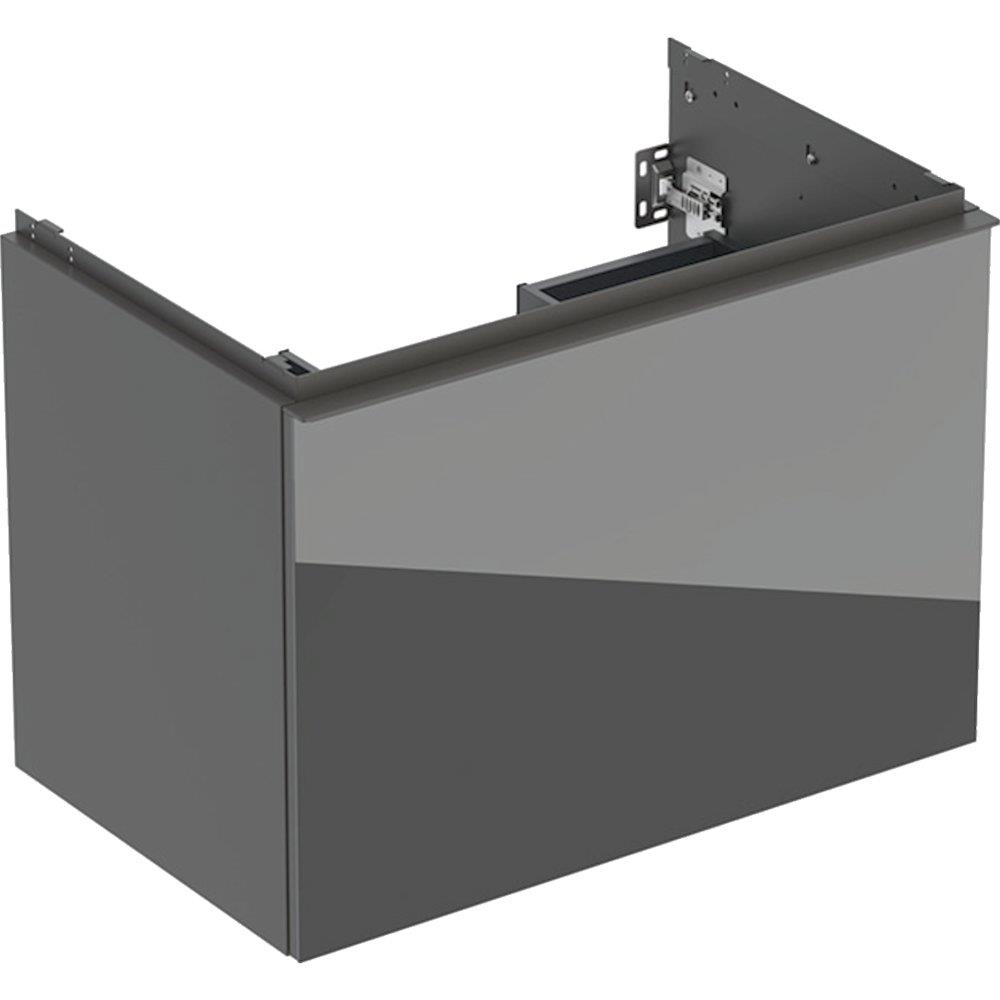 Geberit Acanto Base cabinet lava - 541mm, Matt-lacquered, 740mm, 475mm, grey, 1 drawer + 1 internal drawer, Yes 10413219
