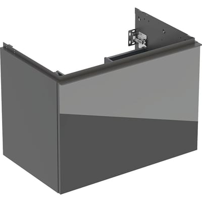 Geberit Acanto Base cabinet lava - 541mm, Matt-lacquered, 740mm, 475mm, grey, 1 drawer + 1 internal drawer, Yes 10413219