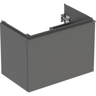 Geberit Acanto Base cabinet lava - 541mm, Matt-lacquered, 740mm, 475mm, grey, 1 drawer + 1 internal drawer, Yes 10413218