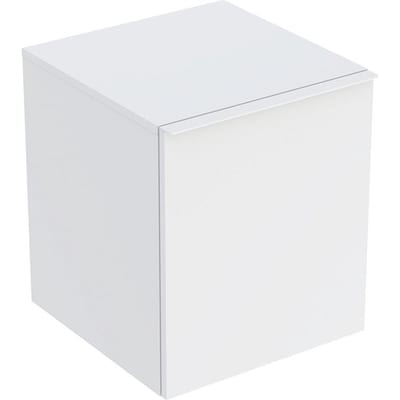Geberit Acanto Side Cabinet 520 mm Matte Lacquered Matte White 452 x 475 mm
