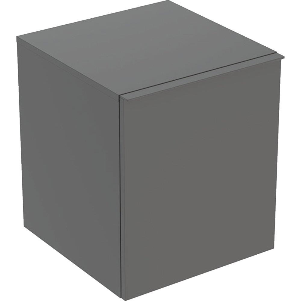Geberit Acanto Side cabinet lava - 520mm, Matt-lacquered, 452mm, 475mm, grey, 1 drawer + 1 internal drawer, Yes