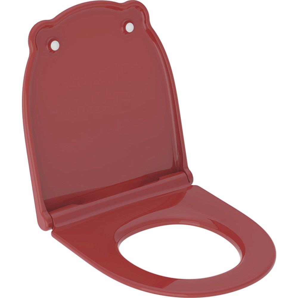 Geberit Bambini Child Toilet Seat Carmine Red Soft-Close Fixed Bracket
