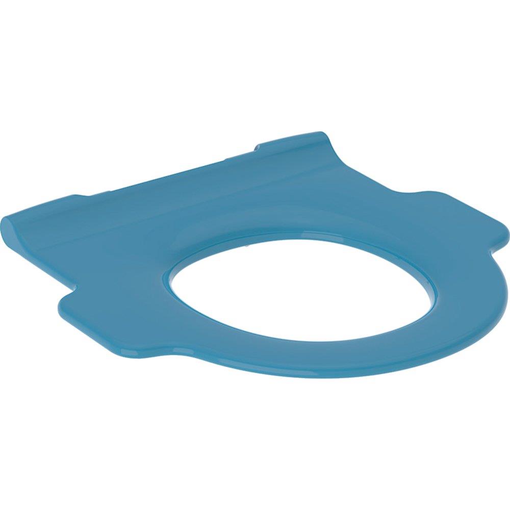 Geberit Bambini Toilet Seat Sea Blue Fixed Hinges